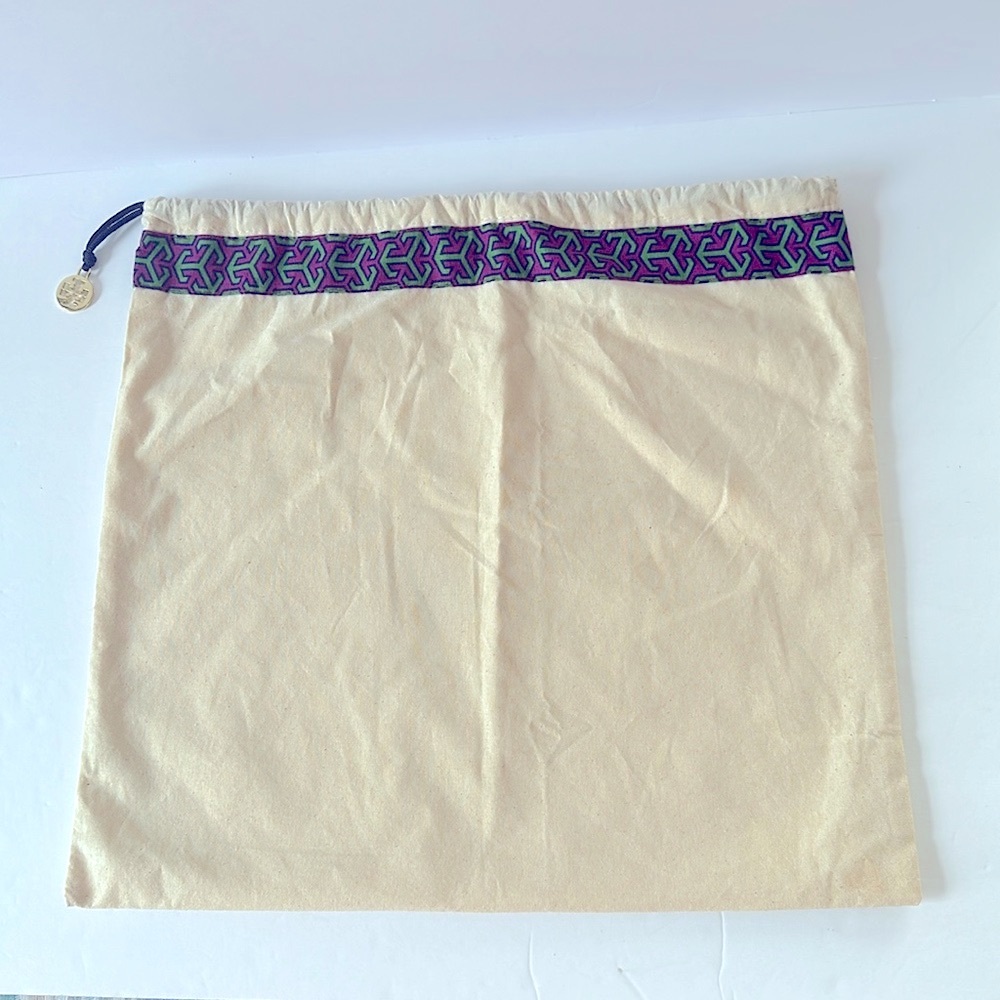 Tory Burch Dust Bag Drawstring for Handbags & Shoes 19” x 20”